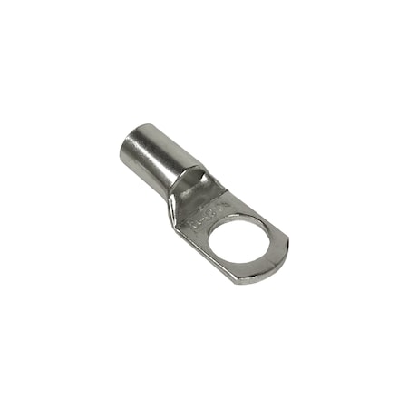 Remington Industries Lug Terminals, 4 AWG Gauge Wire, 3/8" Tin-Plated Copper Stud, PK 10 SC25-10-10